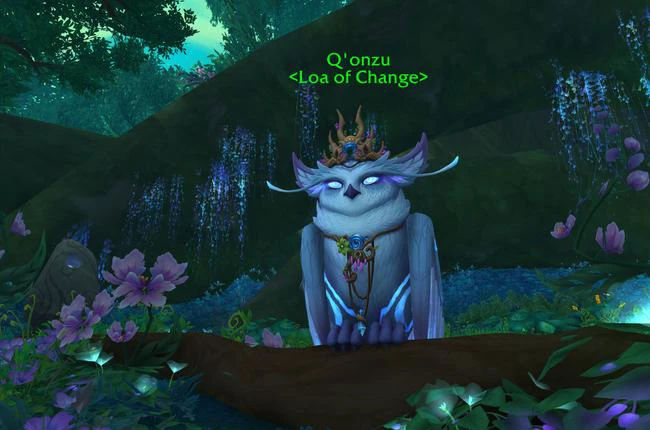 Q'onzu, the Loa of Change: Emerald Dream Lore