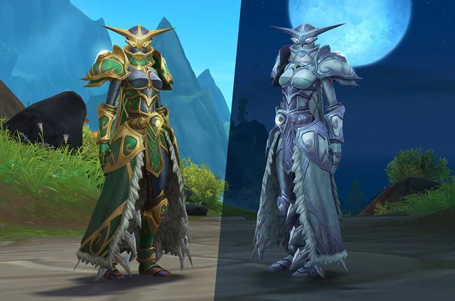 Exclusive Justice Transmog Set Unlocked After a Year of Trading Post Mastery