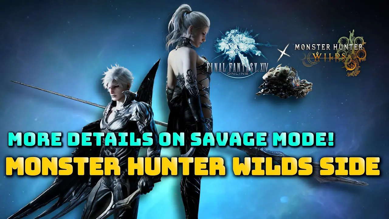 FFXIV x Monster Hunter WIlds - First Look at Savage Rewards!