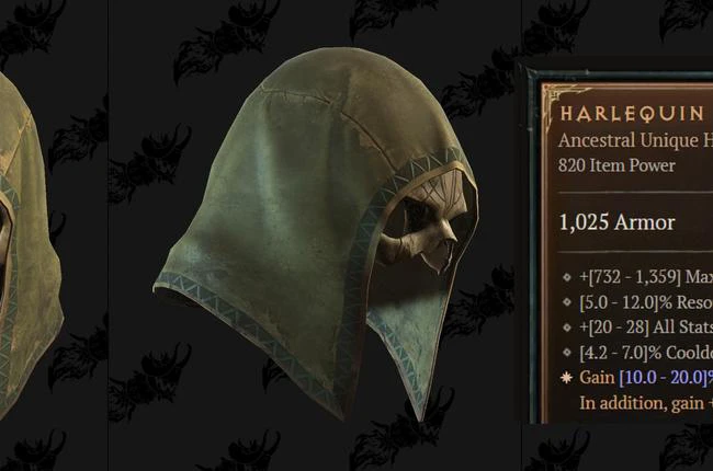 Drop of Uber Uniques from Uber Duriel in Season 2 of Diablo 4