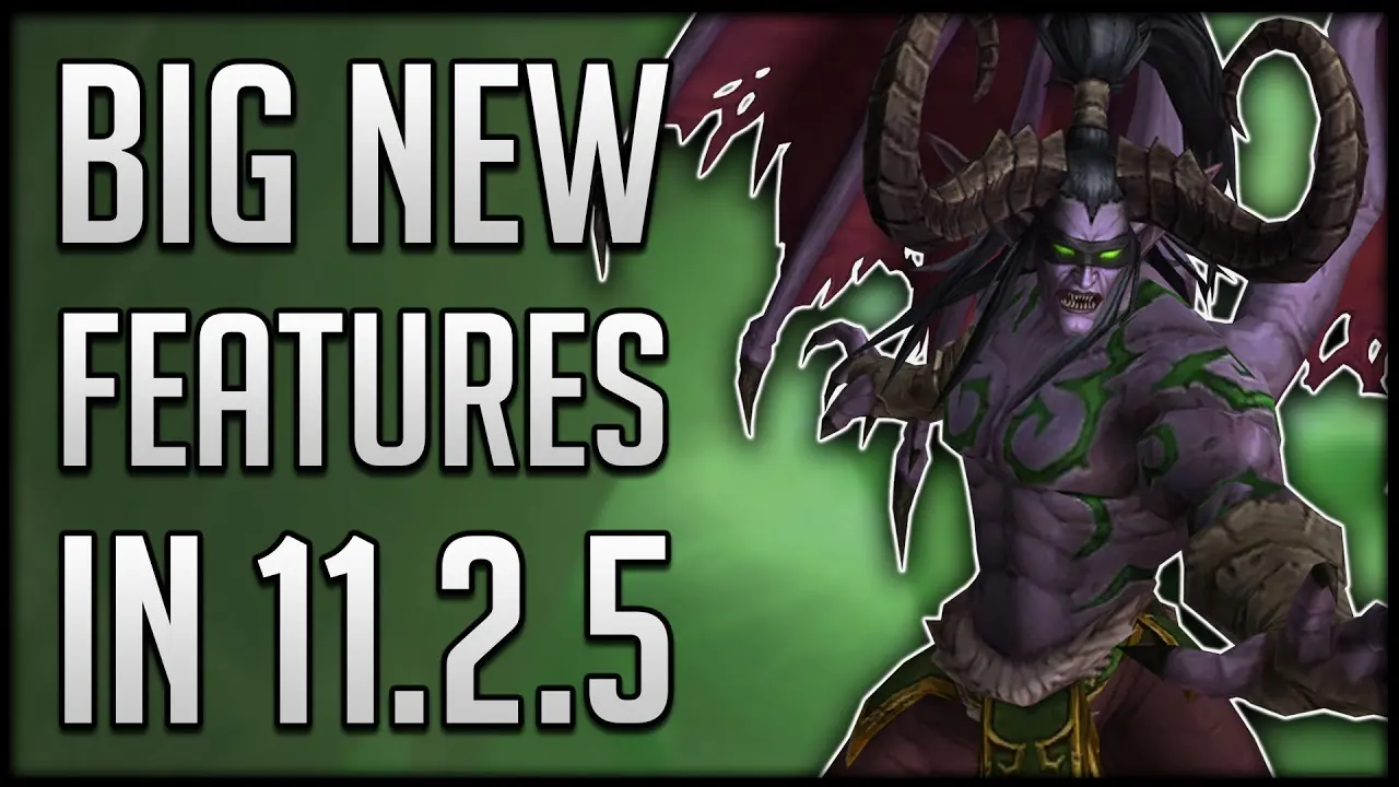 Patch 11.2.5: Massive Gearing Event, Legion Remix & Social Updates
