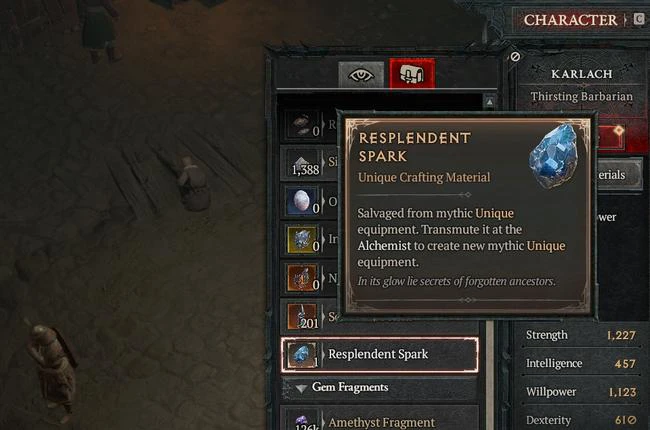 Patch 1.4.2 Brings Back Resplendent Sparks for Eternal Characters in Diablo 4 Season 4
