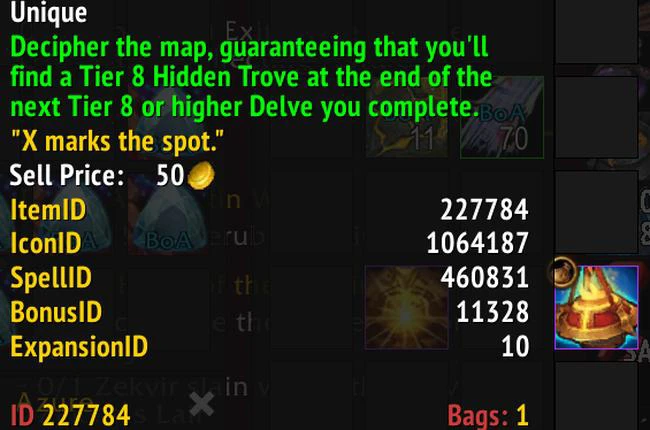 Delver’s Bounty - Randomized Treasure Maps from Delves Offer Up to Hero Track Equipment
