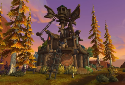 Tauren SkyTotem Tent WoW Housing Design