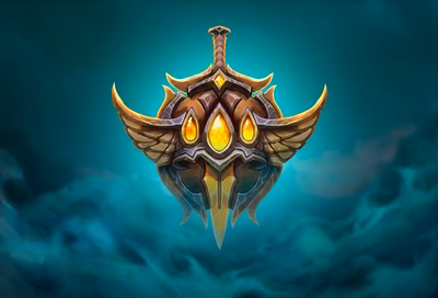 Fellowship Champion-tier rank progression badge during the climb from Adept to Paragon league