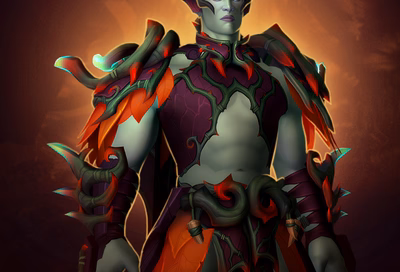 WoW Haranir Heritage Armor transmog set on a Haranir character