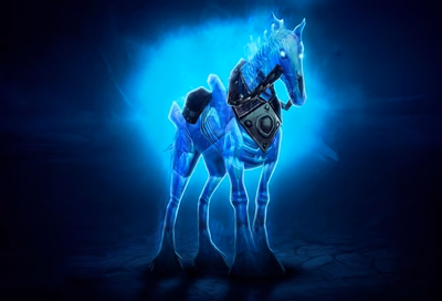 WoW Ghastly Charger's Skull spectral TCG mount