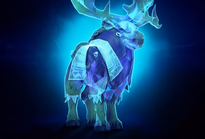 WoW Spirit of Eche'ro spectral moose mount from Legion Archaeology