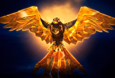 WoW Solar Spirehawk fiery hawk flying mount
