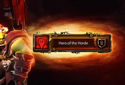 Pandaria Hero of the Horde Title Bosting