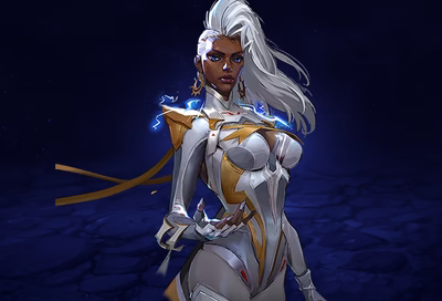 Marvel Rivals Ivory Breeze Storm Skin