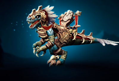 Mummified Raptor Skull Boost