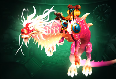 Reins of the Heavenly Crimson Cloud Serpent Boost