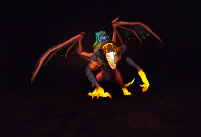 WoW Antoran Charhound Mount