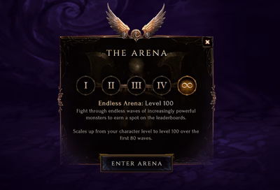 Last Epoch Endless Arena Boost