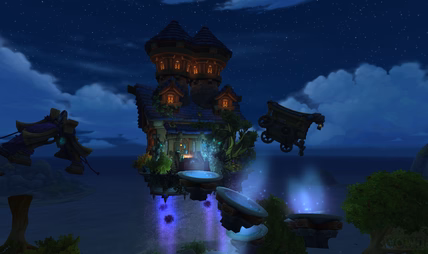Jump Puzzle Wizard Sanctum WoW Housing Design
