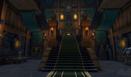 Cozy Boralus Kul Tiran Home WoW Housing Design