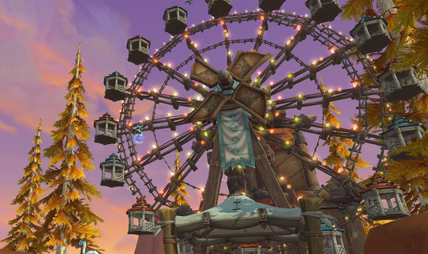 Ferris Wheel WoW Housing Design