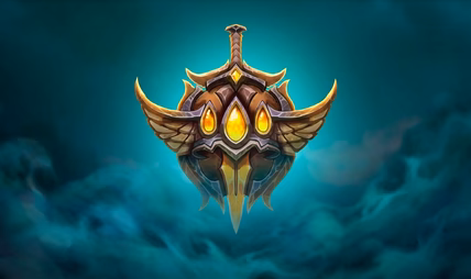 Fellowship Champion-tier rank progression badge during the climb from Adept to Paragon league