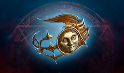 Diablo 4 Argent Veil unique ring farmed onto a Paladin character to auto-cast Core Skills on the move