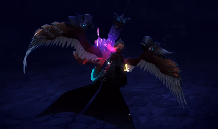 FFXIV Wings of The Knighthood Mount