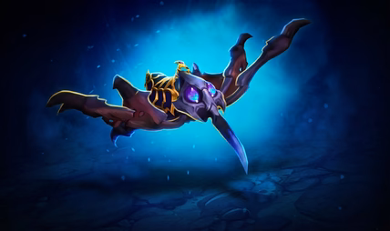 Glory of the Nerub'ar Raider mount carry — the Reins of the Shadowed Swarmite flying mount reward from the Nerub'ar Palace raid in WoW The War Within