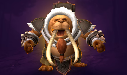 Scouting Ottuk otter mounts from Iskaara Tuskarr Renown 25 in WoW Dragonflight