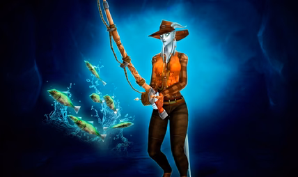 WoW Midnight Fishing boost leveling the secondary profession to skill 100 with rare catches and Cooking reagents