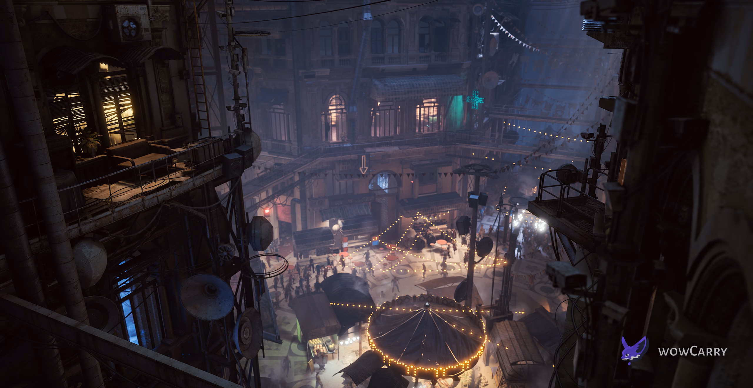 Speranza, the underground hub city of Toledo where every Raider run begins