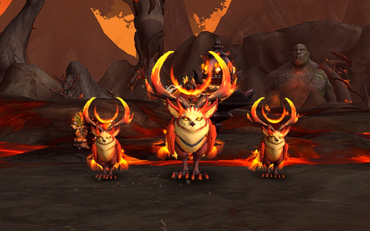 Anu'relos mount and Nah'qi hunter pet from Mythic Fyrakk