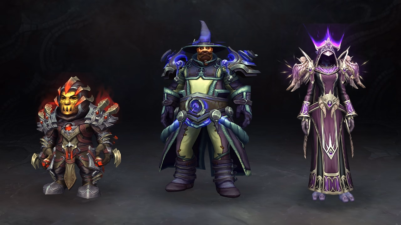 Amirdrassil class armor sets including Priest Blessings of Lunar Communion Tier 31