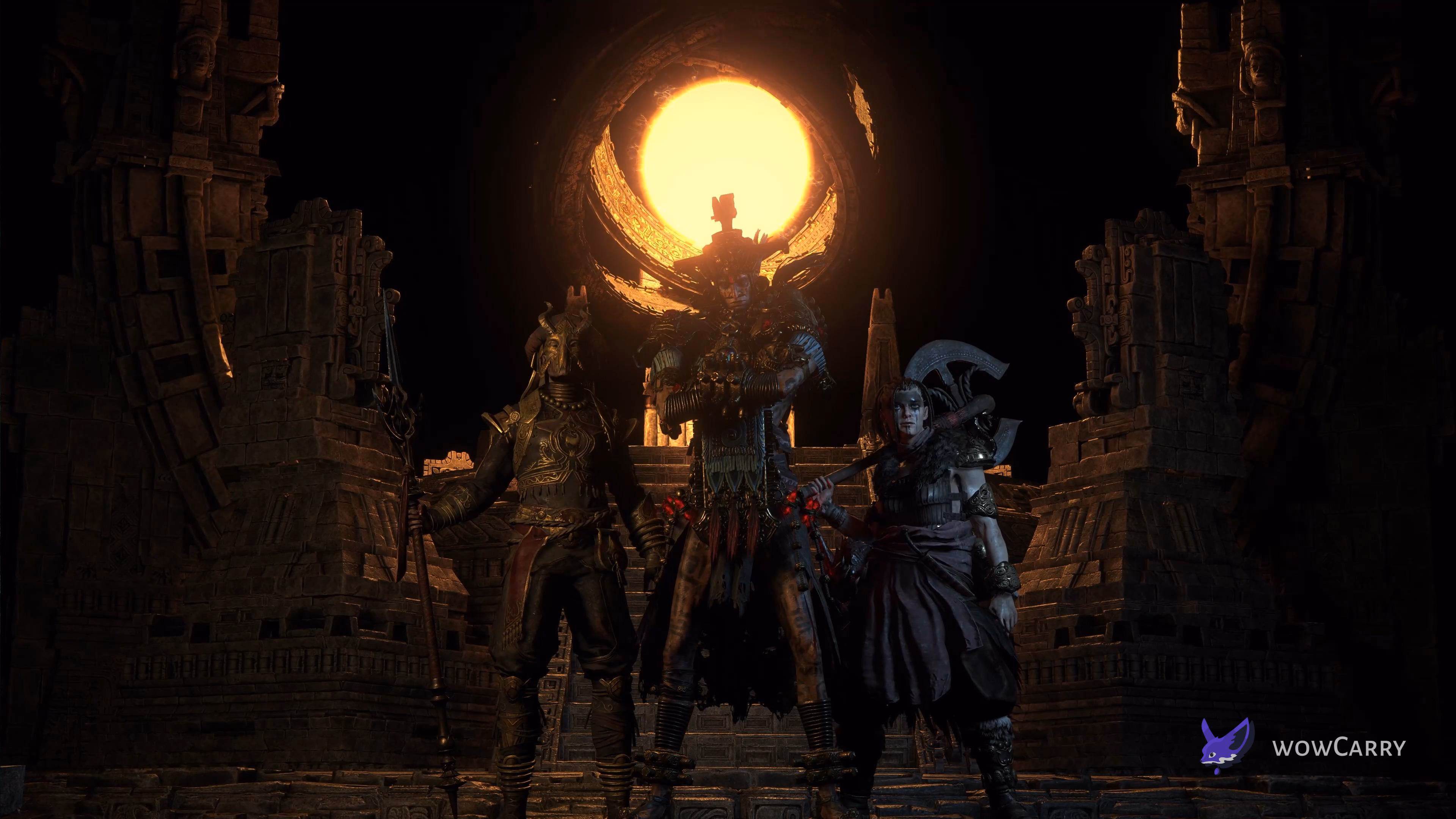 Path of Exile 2 patch 0.5 Return of the Ancients Atlas Masters cinematic key art