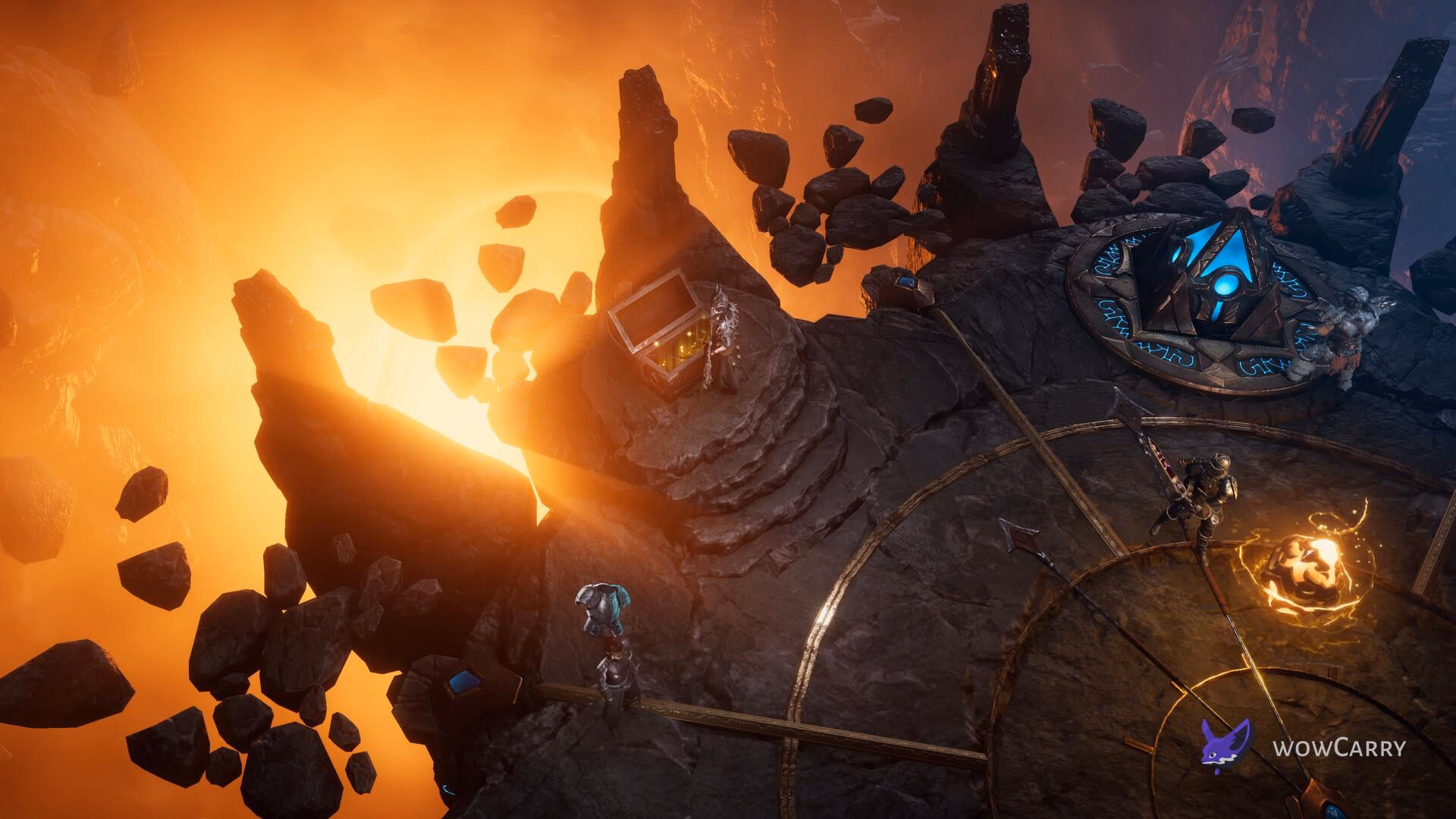 Monolith of Fate timeline environment in Last Epoch