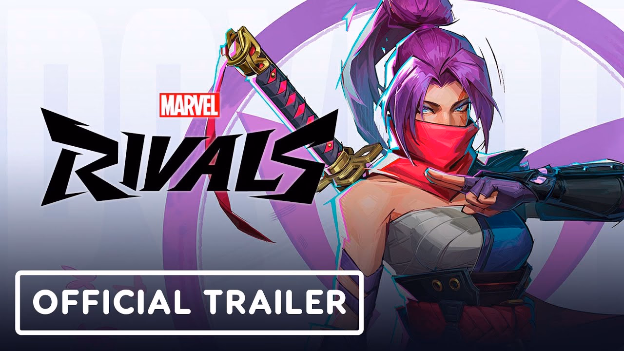 Psylocke character key art from Marvel Rivals