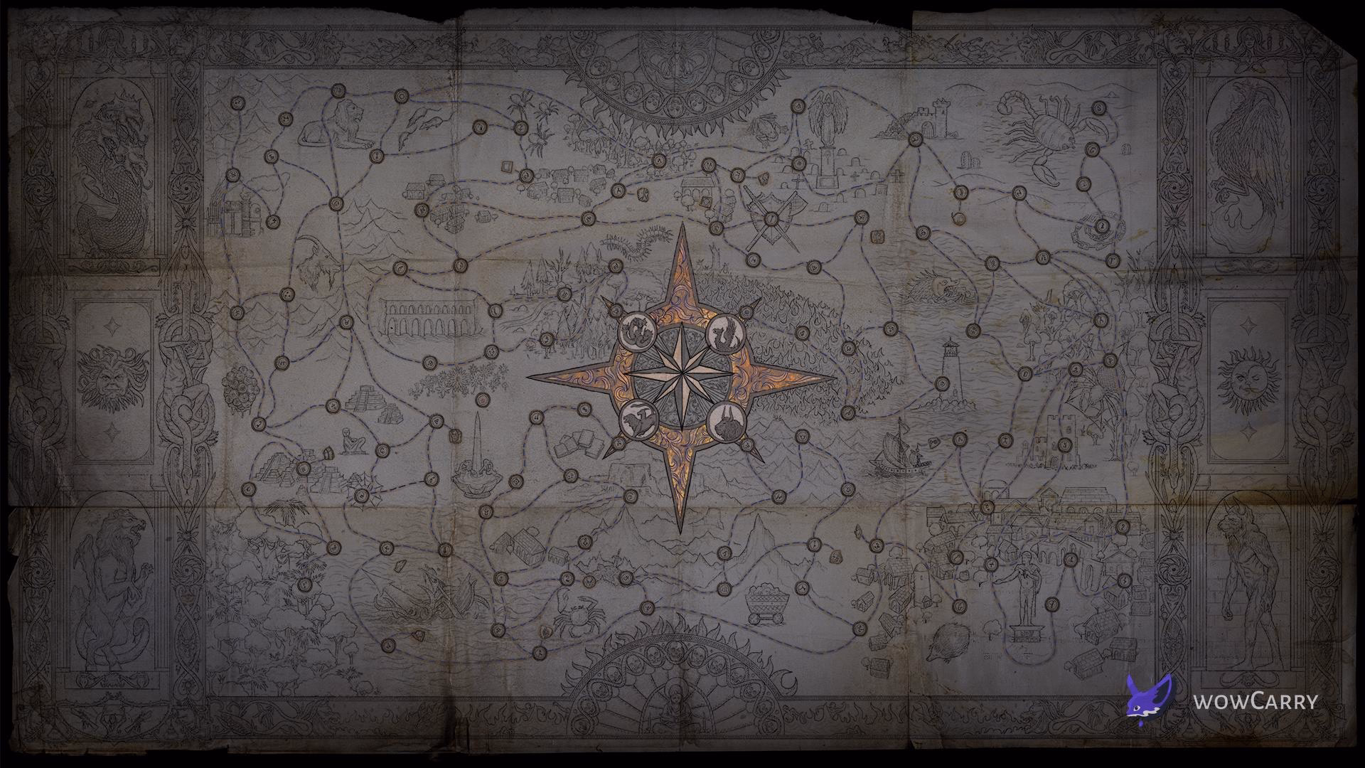 Path of Exile Atlas of Worlds promotional screenshot showing the Atlas passive tree interface