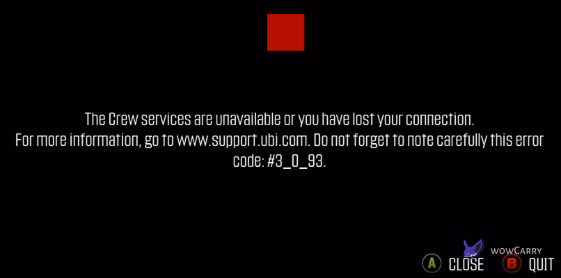The Crew unable to reach servers error after the 31 March 2024 shutdown