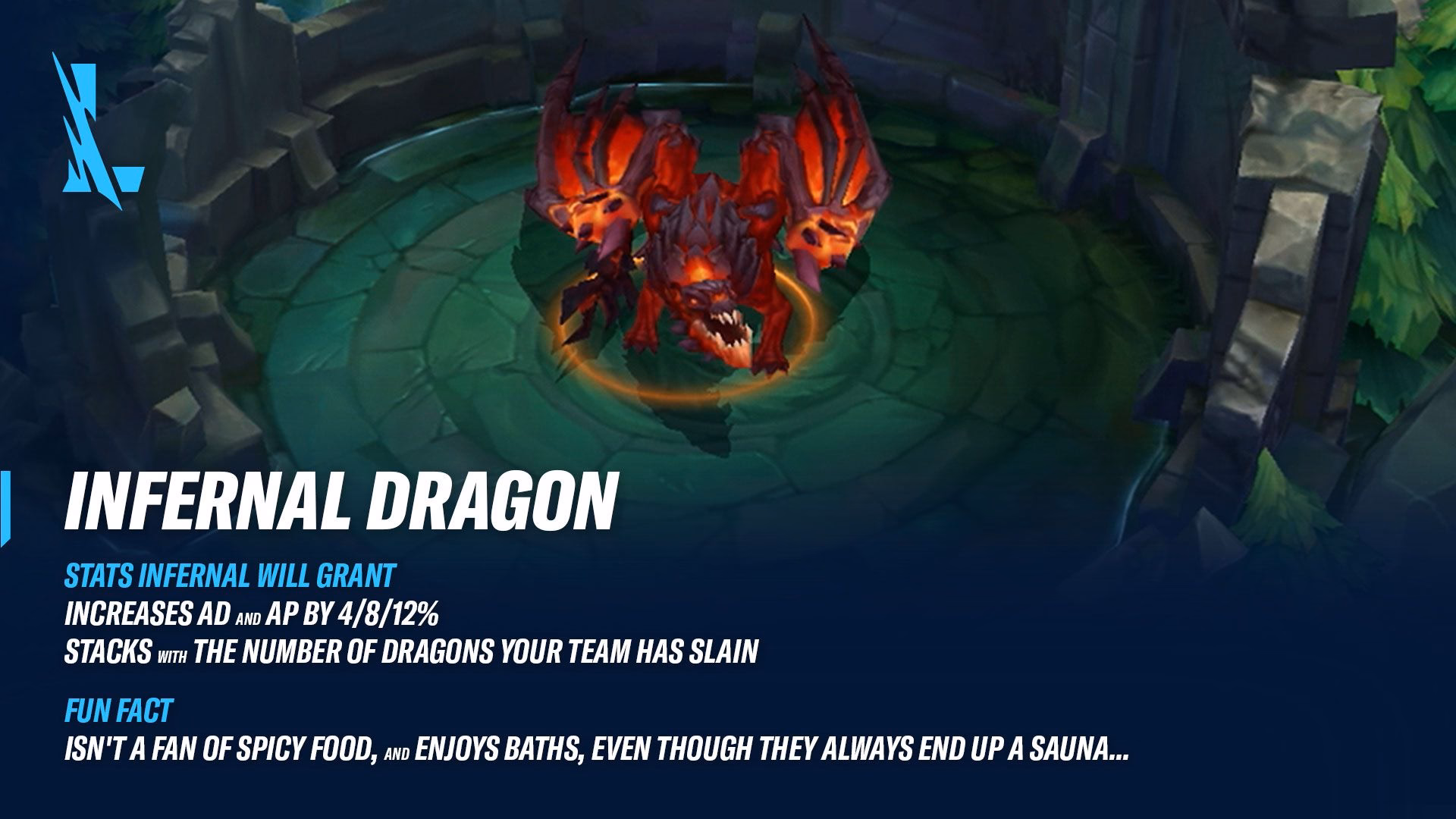 Infernal Dragon elemental drake in League of Legends