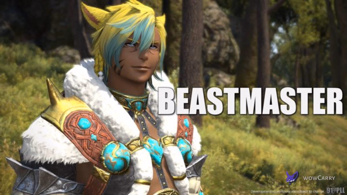 FFXIV Beastmaster limited job official reveal artwork