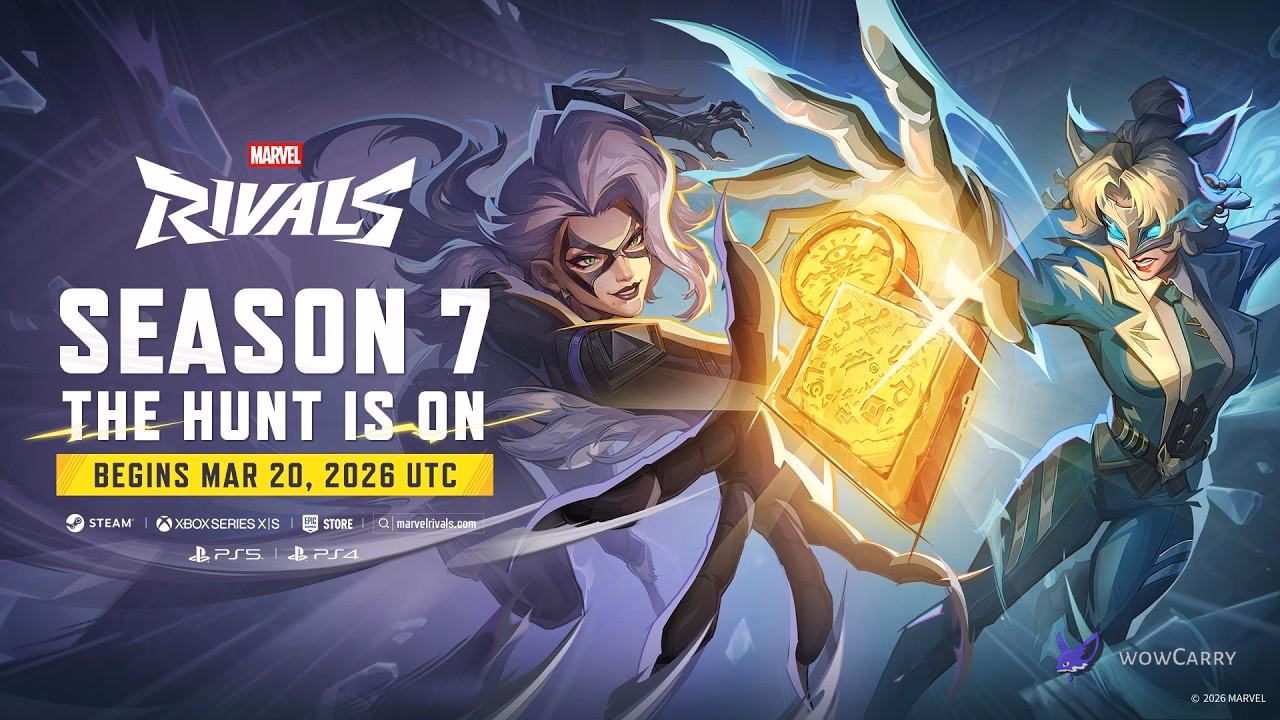 Marvel Rivals Season 7 The Hunt Is On official key art