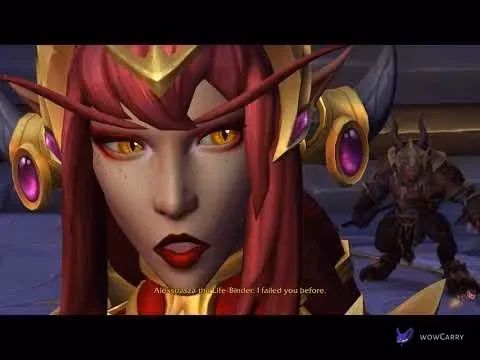 Alexstrasza speaking in the Valdrakken campaign cinematic