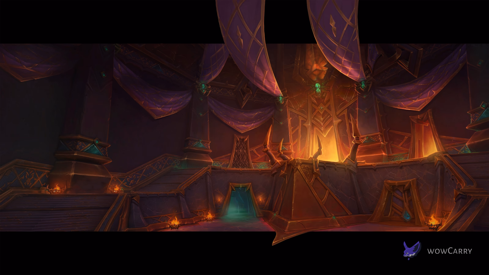 Nerub-ar Palace raid loading screen from The War Within