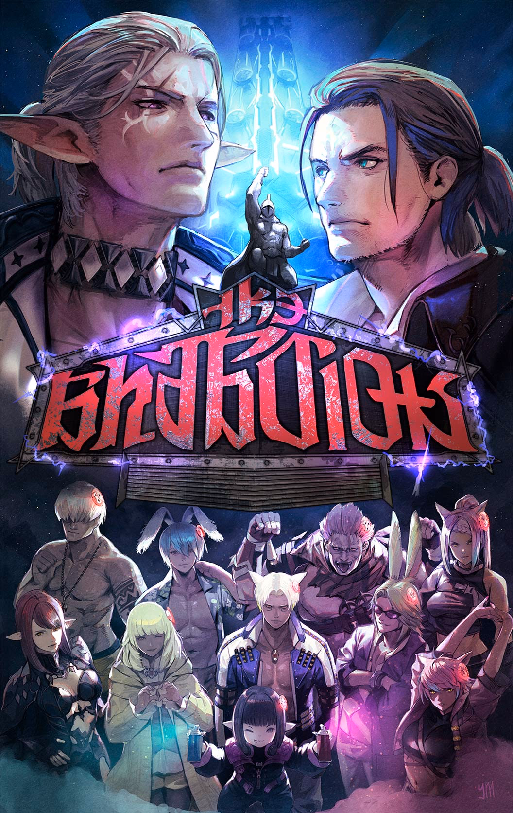 Final Fantasy XIV Patch 7.4 Into the Mist official promotional key art
