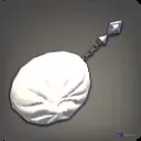 Official Buuz Earring item icon showing a dumpling suspended from a silver chain