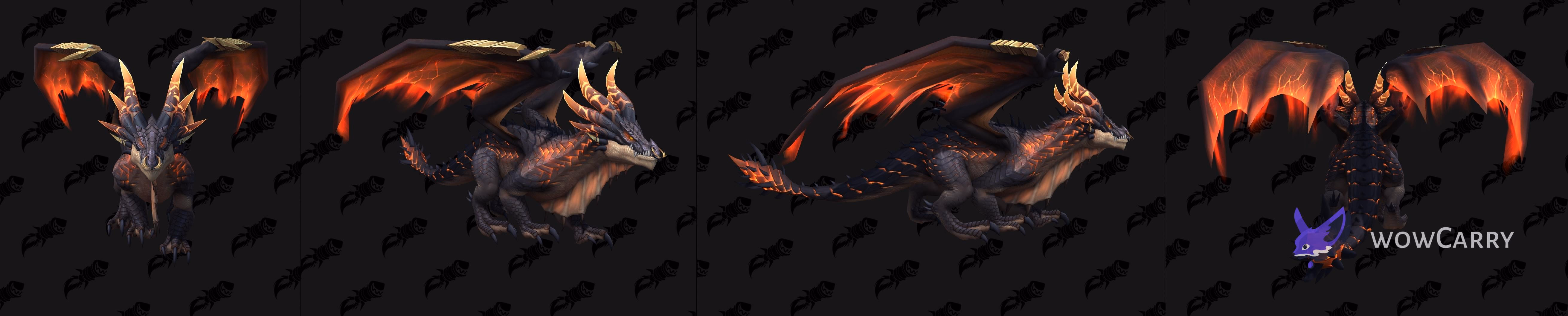 Ebyssian's redesigned Black Dragon Aspect model in Patch 10.2