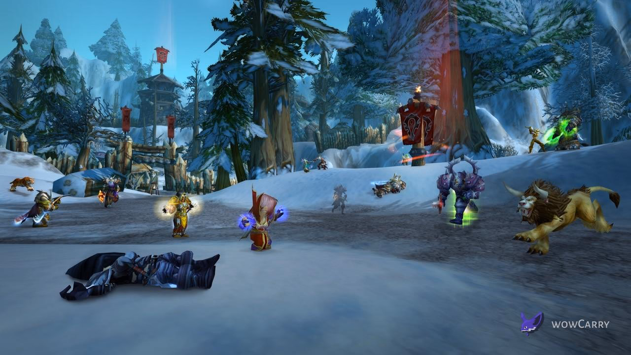 WoW Classic Alterac Valley battleground — where the earliest WoW PvP community was built