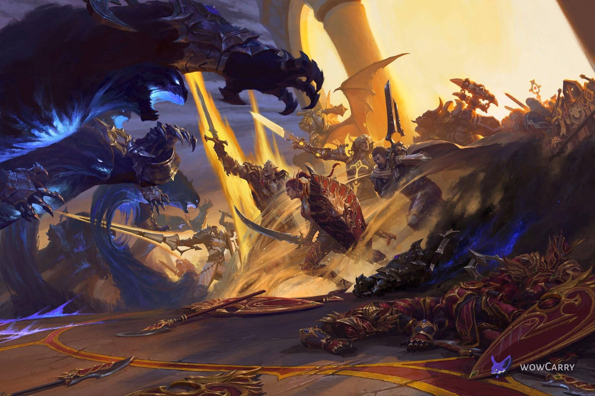 World of Warcraft Midnight Hope Shall Rise expansion key art