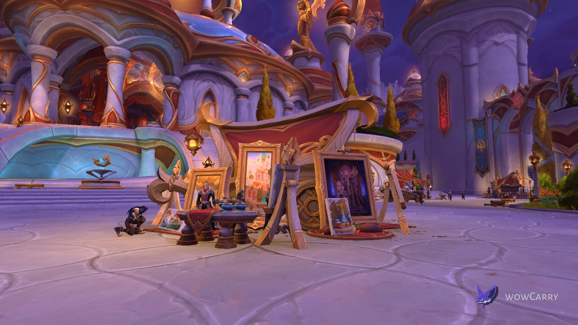 WoW Midnight Jewelcrafting gems and crafted accessories at the Silvermoon Bazaar