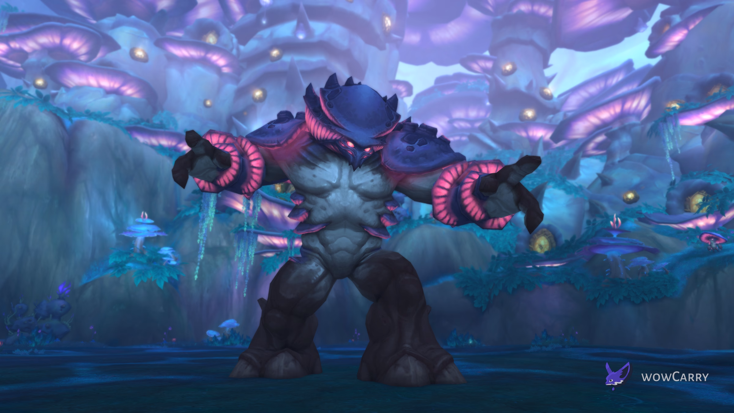 WoW Patch 12.0.7 Sporefall Mythic Flex single-boss raid reveal art