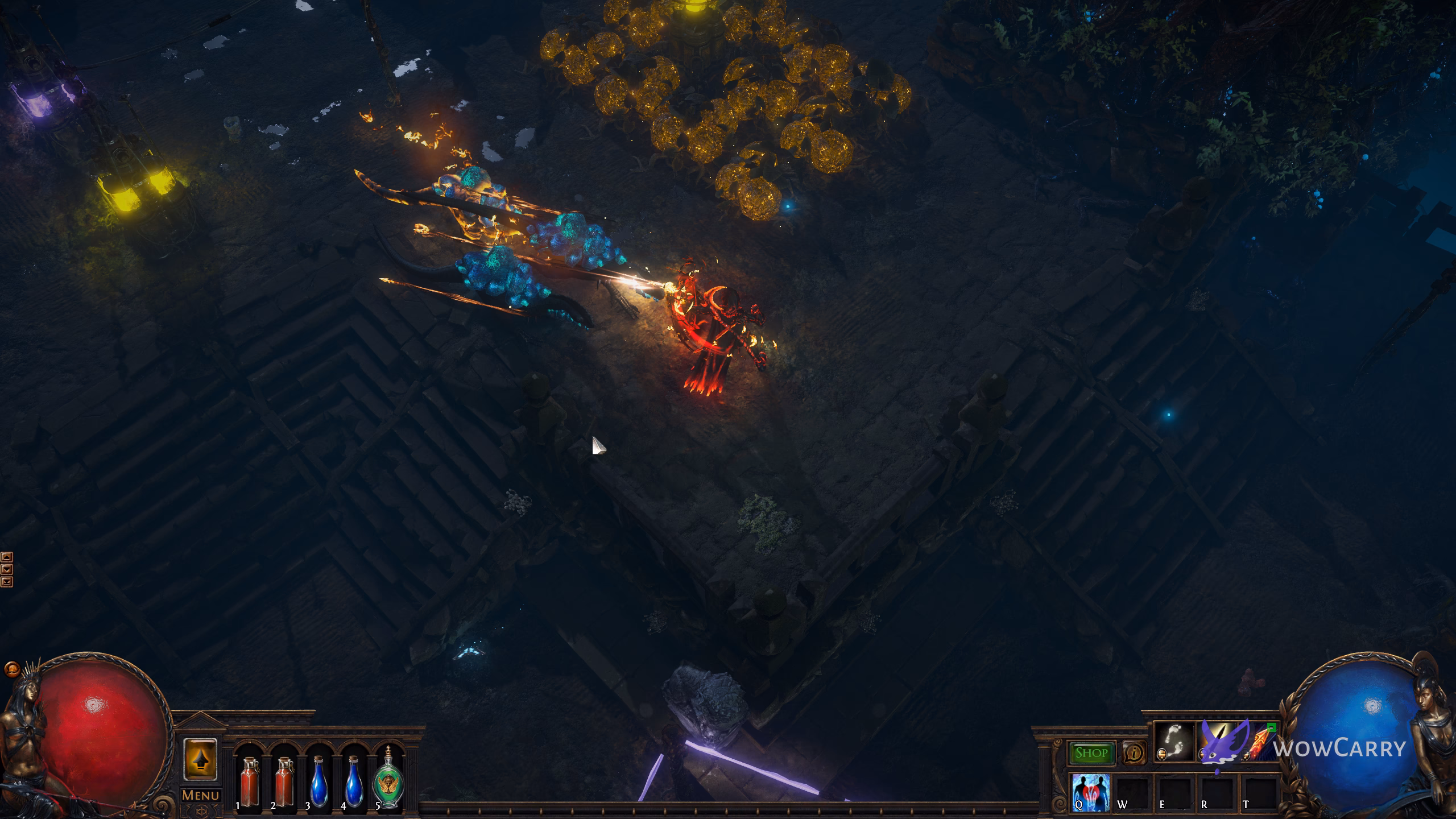 Harvest planted seeds and Lifeforce dispersers in PoE 3.28