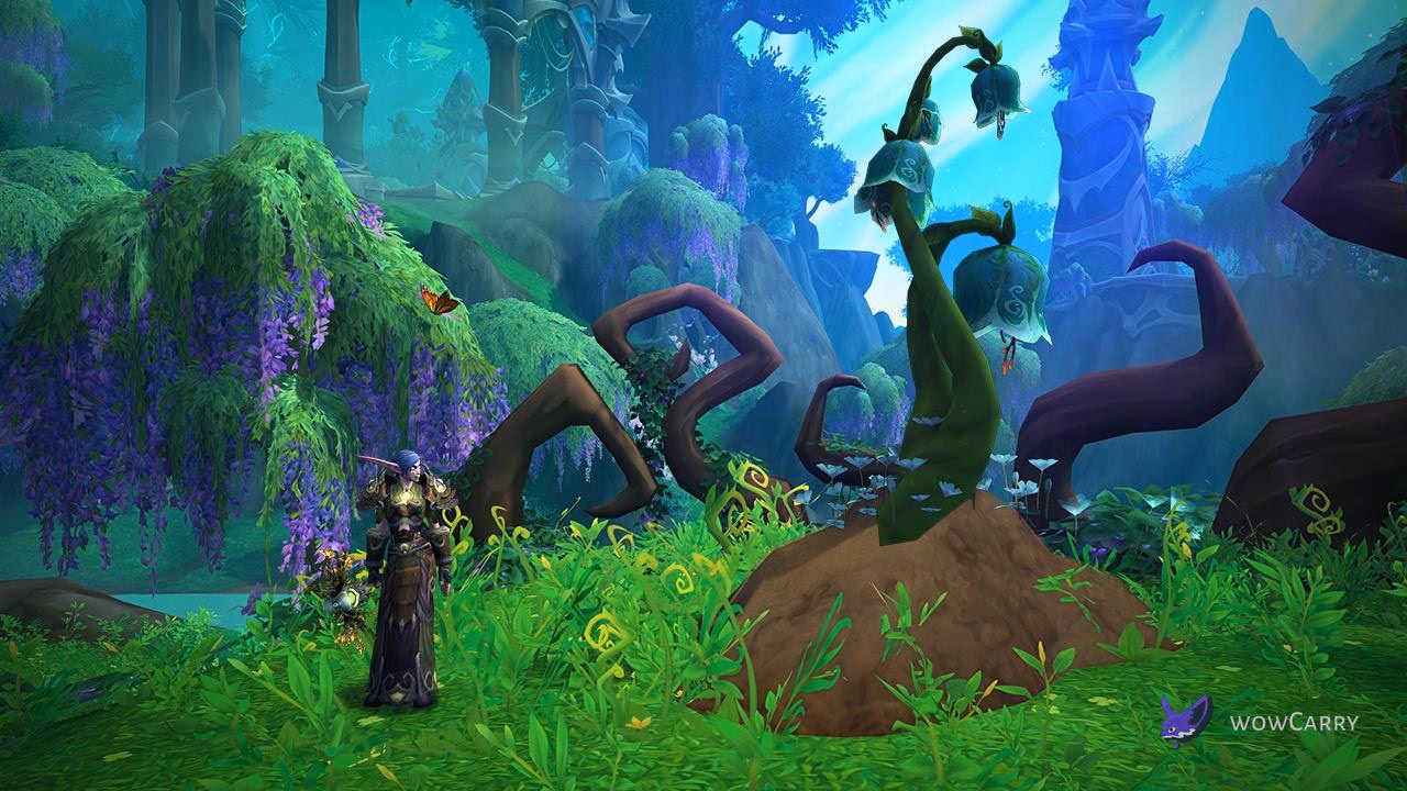 Dreamseed sapling growing in the Emerald Bounty event